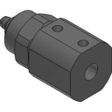 CBIMV.S - Compact Design Low Flow Rate Fine Fog Nozzles Flat Spray, Liquid Siphon Type